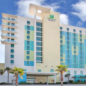 View of the Holiday Inn Resort in Pensacola Beach Gulf Front