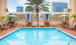 Highpointe Hotel Pool in Pensacola, Florida