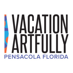 Vacation Artfully Pensacola Florida logo