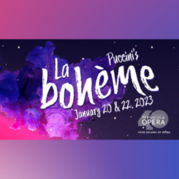 Puccini's "La bohème", an inspiration of the Broadway hit "RENT", is coming to the Pensacola Opera!